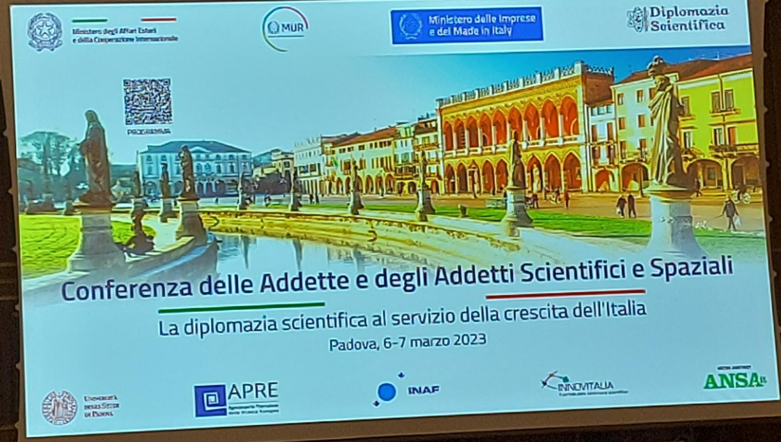 Convegno delle Addette e degli Addetti Scientifici e Spaziali