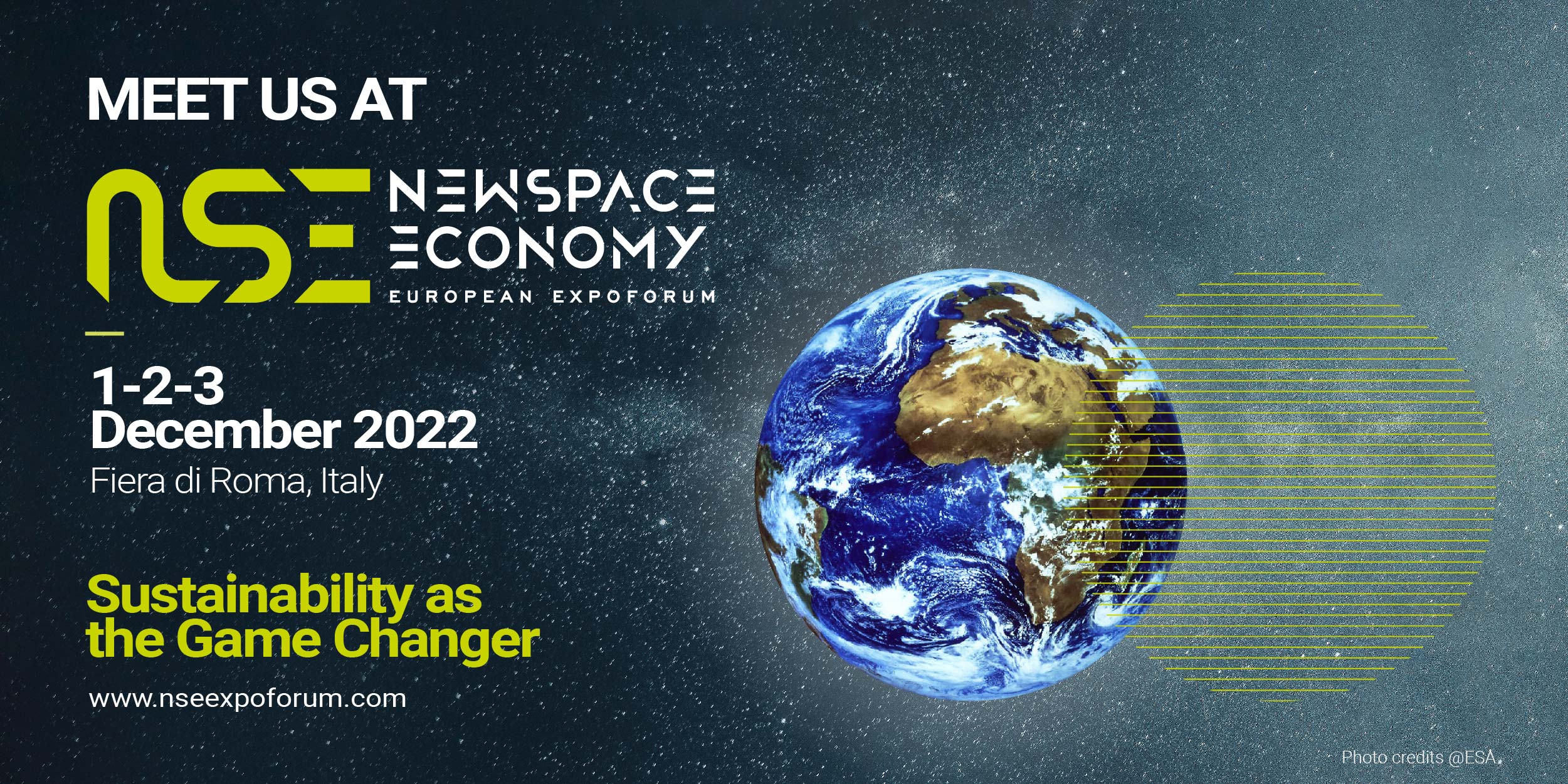 NEW SPACE ECONOMY Fiera di Roma 1-2-3 Dicembre 2022