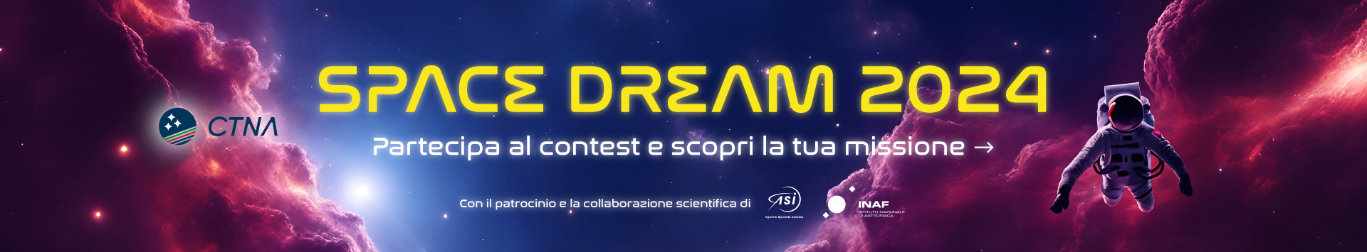 SPACE DREAM 2024: Aperte le iscrizioni!