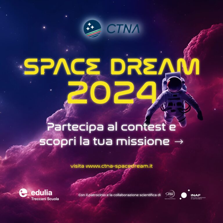 Torna Space Dream, l’iniziativa del CTNA per diffondere la cultura aerospaziale nelle scuole