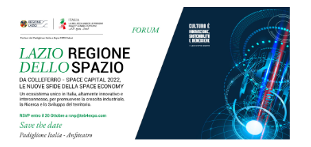 Da Colleferro – 2022 Space Capital, le nuove sfide della Space Economy