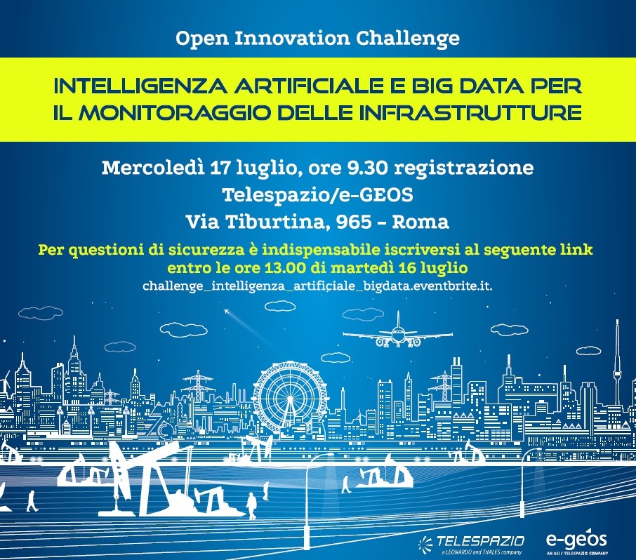 Intelligenza artificiale e big data per il monitoraggio delle infrastrutture