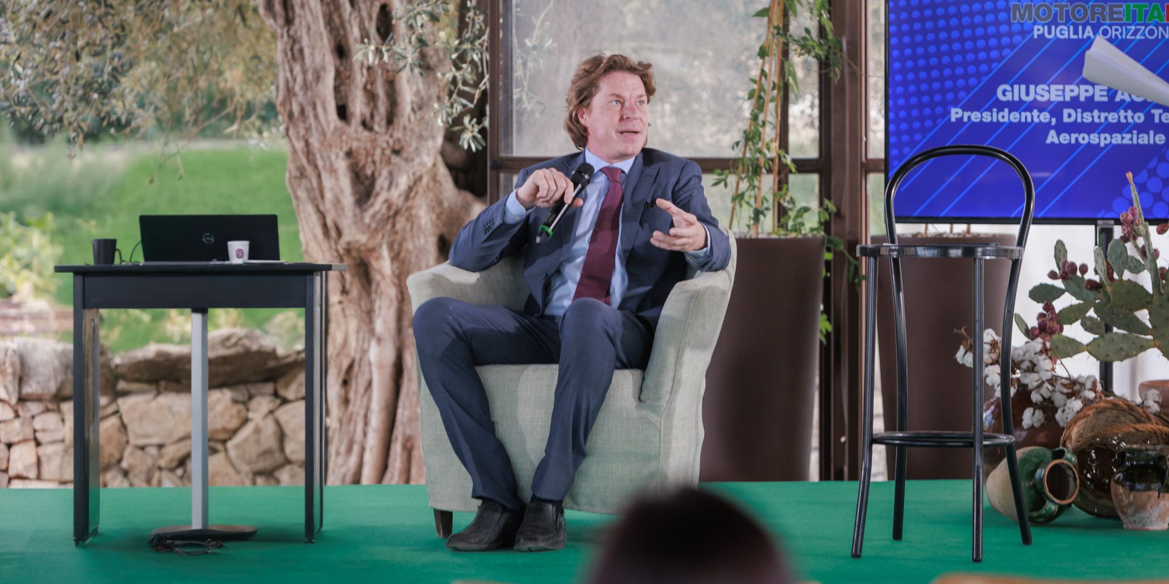 Distretto Tecnologico Aerospaziale della Puglia, Intervista al Presidente Giuseppe Acierno